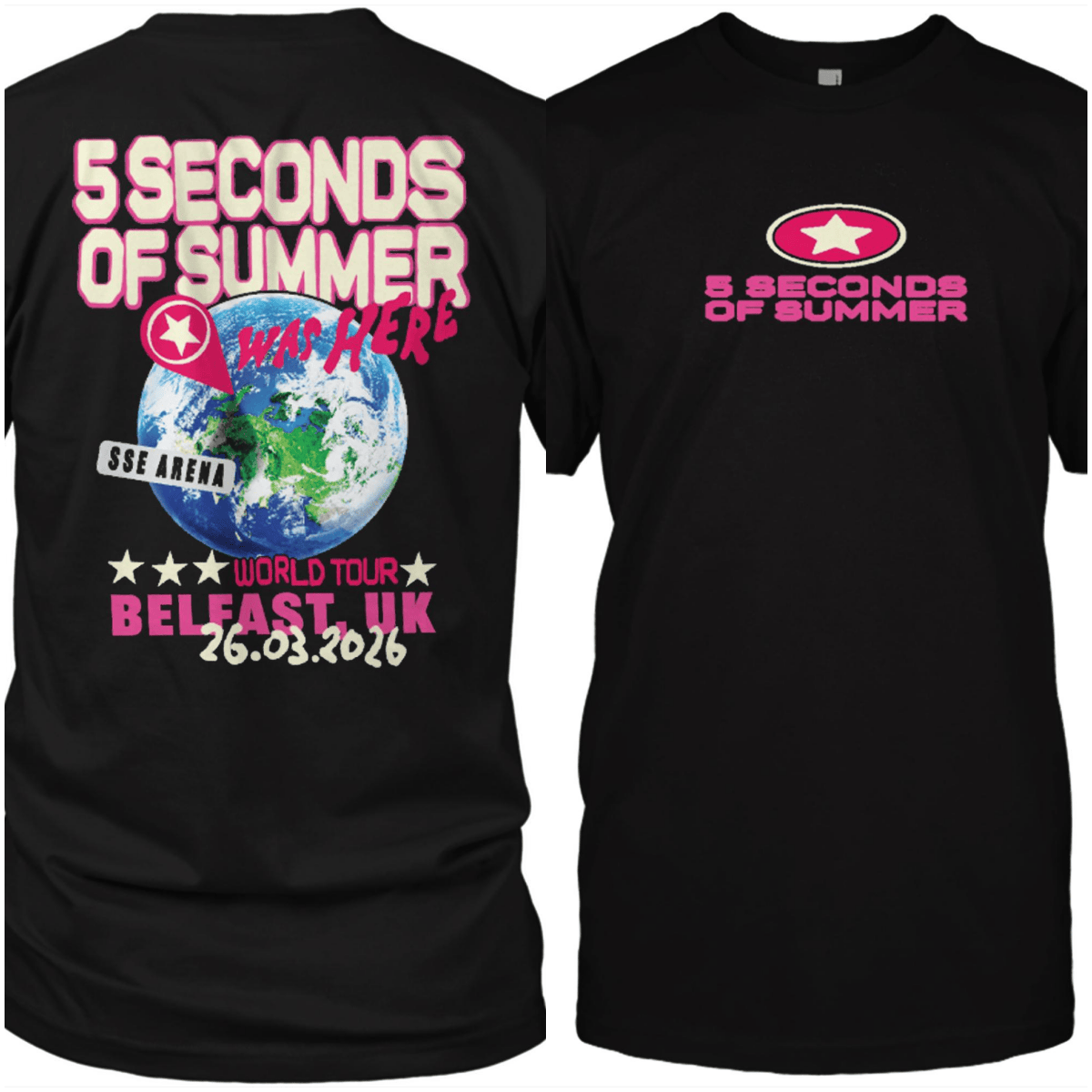 Men'S Fashion Uk 2026 - 5 Second of Summer World Tour