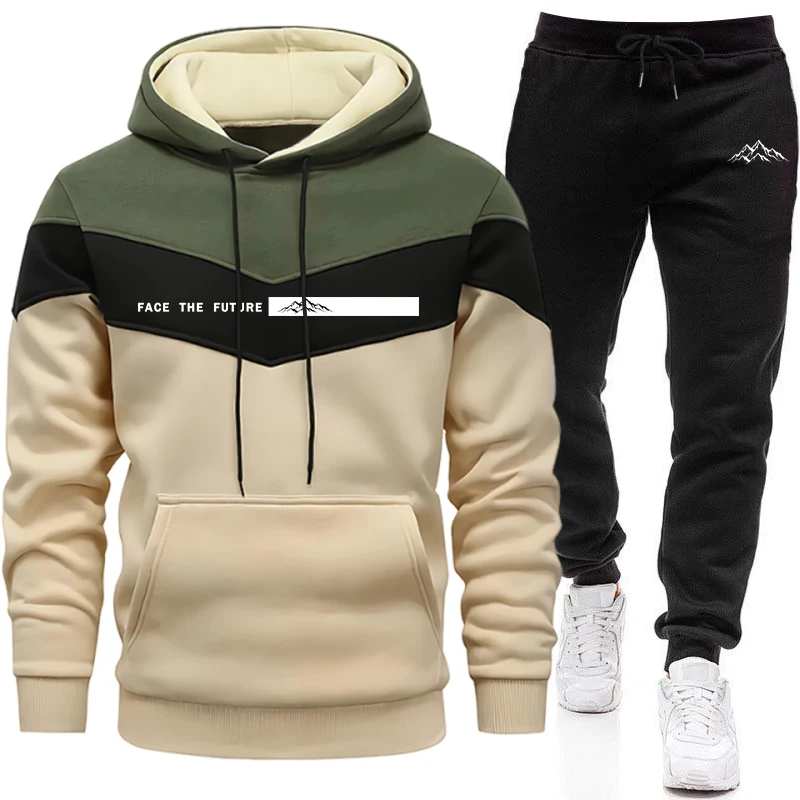 Track Suit Men - New Men's Tracksuit Fall Winter Casual