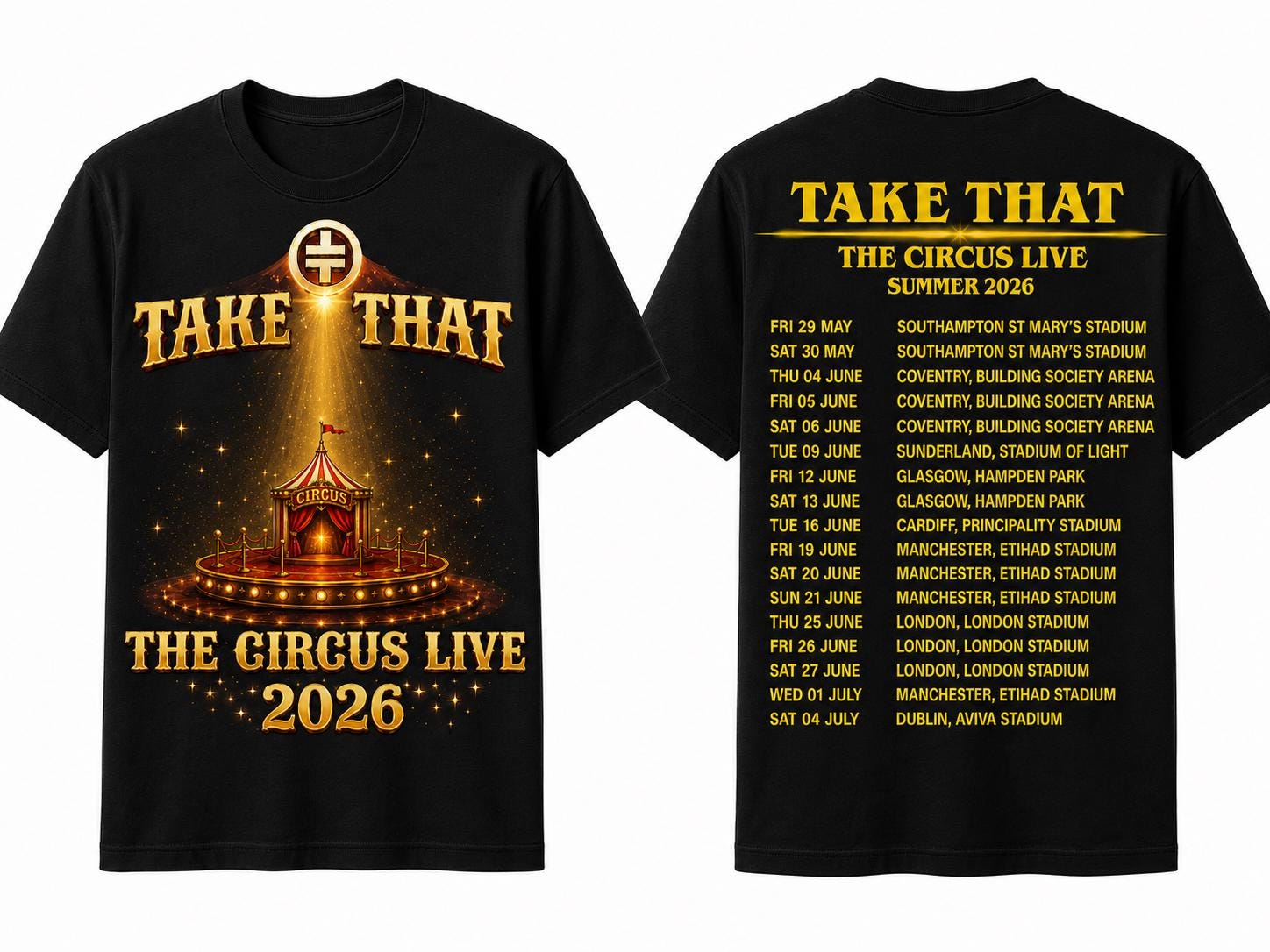 Men'S Fashion Uk 2026 - Take That The Circus Live Tour