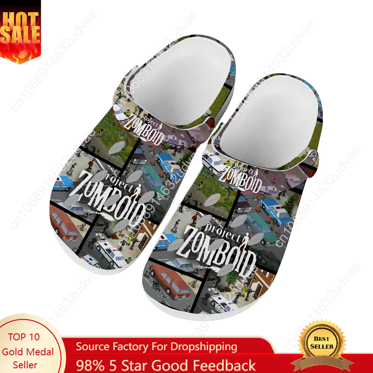 Mens Fashion Sandals - Project Zomboid Water Shoes Mens Womens