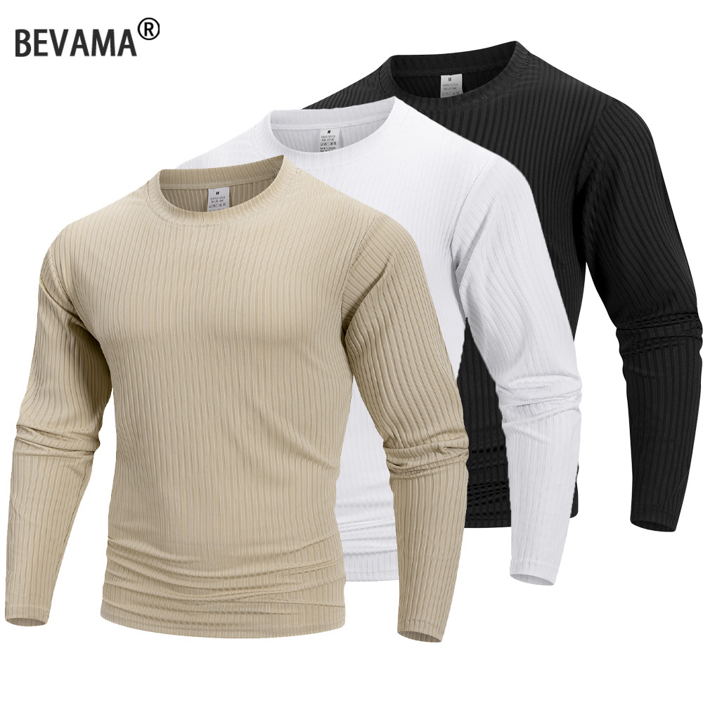 Men'S Fashion For Summer - Spring Summer Men's Crew Neck Long