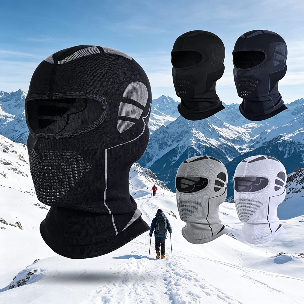 Men'S Fashion With Hat - Men Women Cold-Proof Thermal Scarf Winter