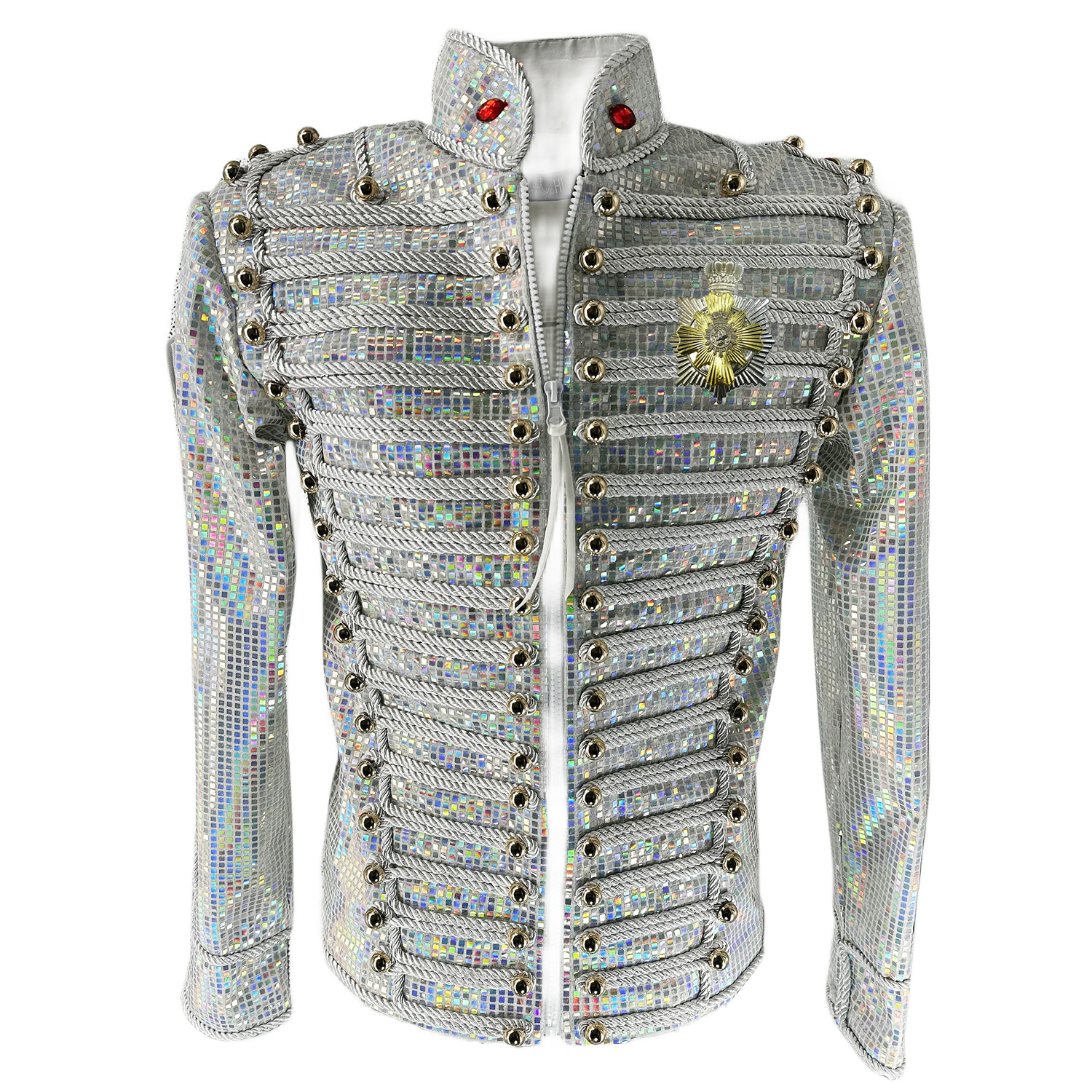 Retro Multicoloured Michael Ja - Harrington Jacket recensie en prijs