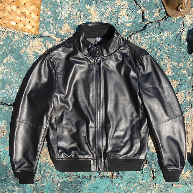 Men Soft Italian Imported Shee - Harrington Jacket recensie en prijs