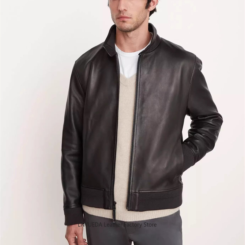 Men Soft Italian Imported Shee - Harrington Jacket recensie en prijs