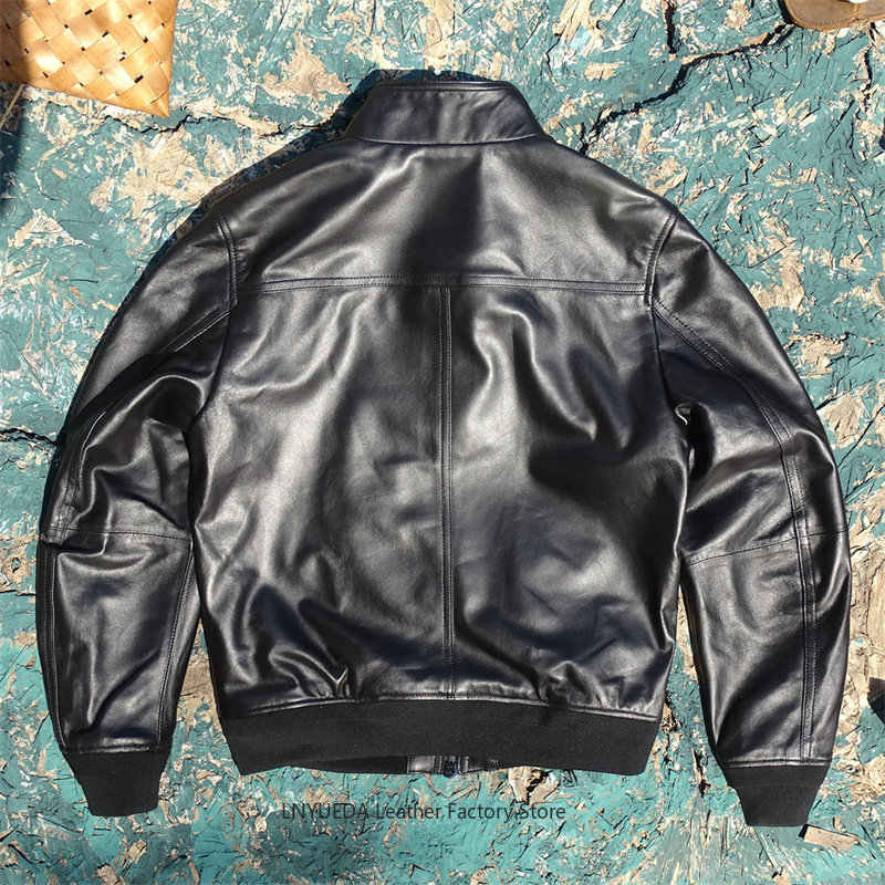 Men Soft Italian Imported Shee - Harrington Jacket recensie en prijs