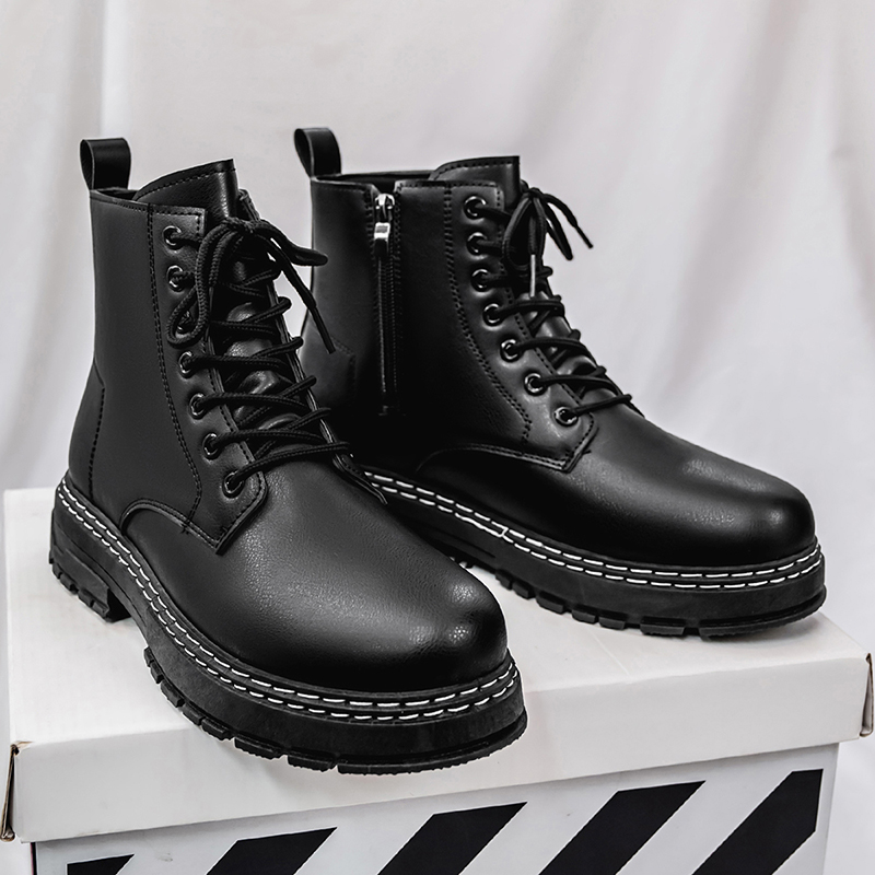 Men's 4-Season Black Patent Le - Mens Fashion Modern recensie en prijs