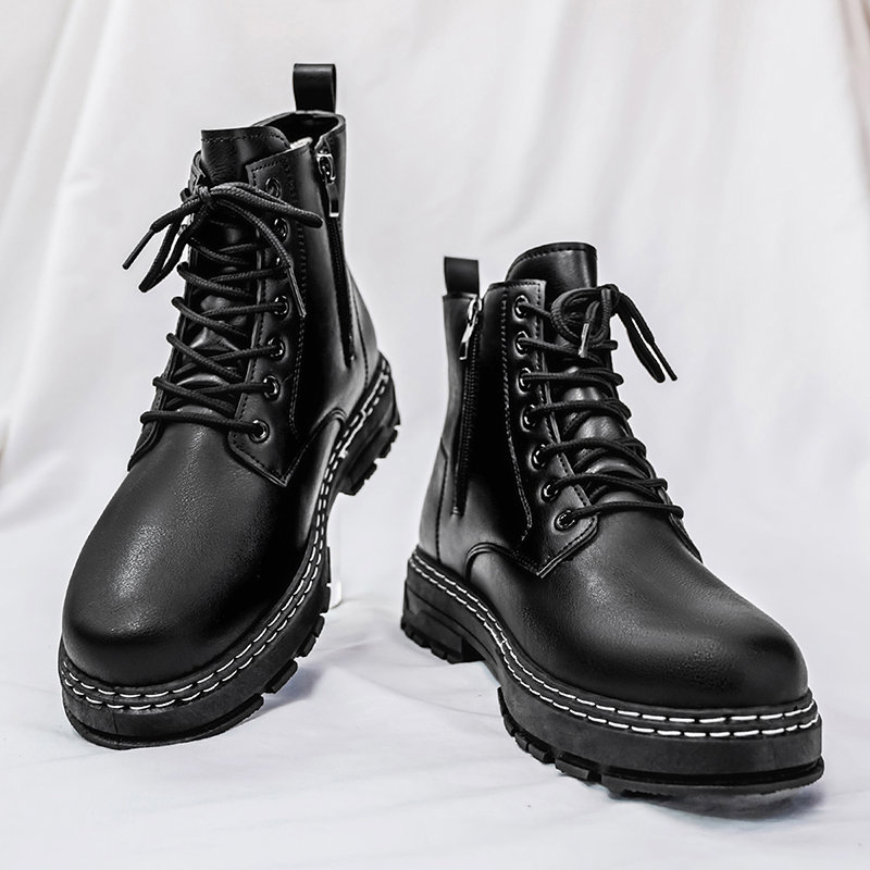 Men's 4-Season Black Patent Le - Mens Fashion Modern recensie en prijs