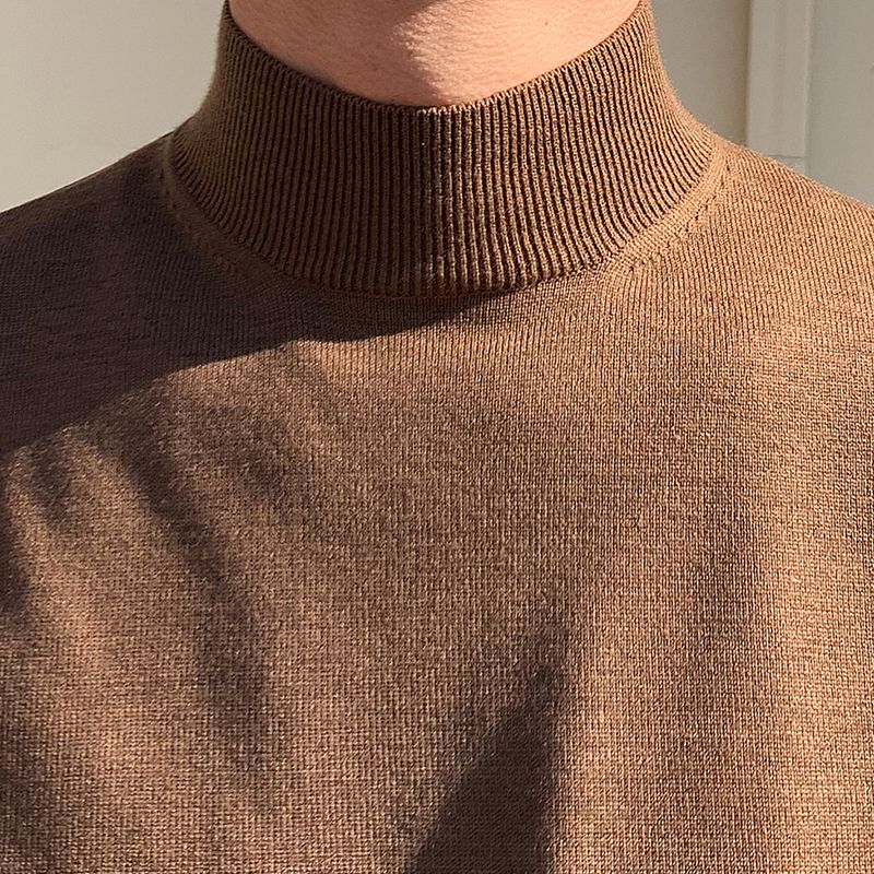 Half-turtleneck Sweater for Me - Knitted Cardigan Men recensie en prijs