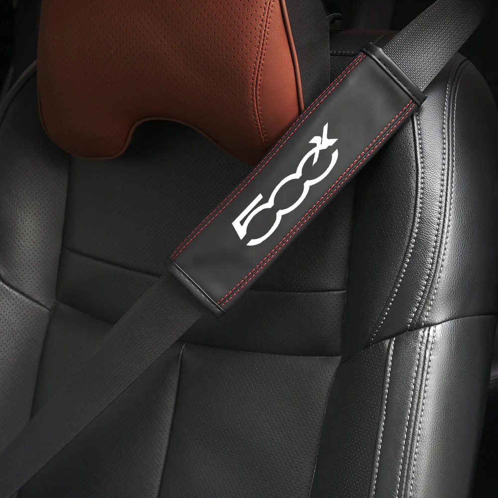 For Fiat 500X 1pc Cowhide Car  - Leather Belt Braided recensie en prijs