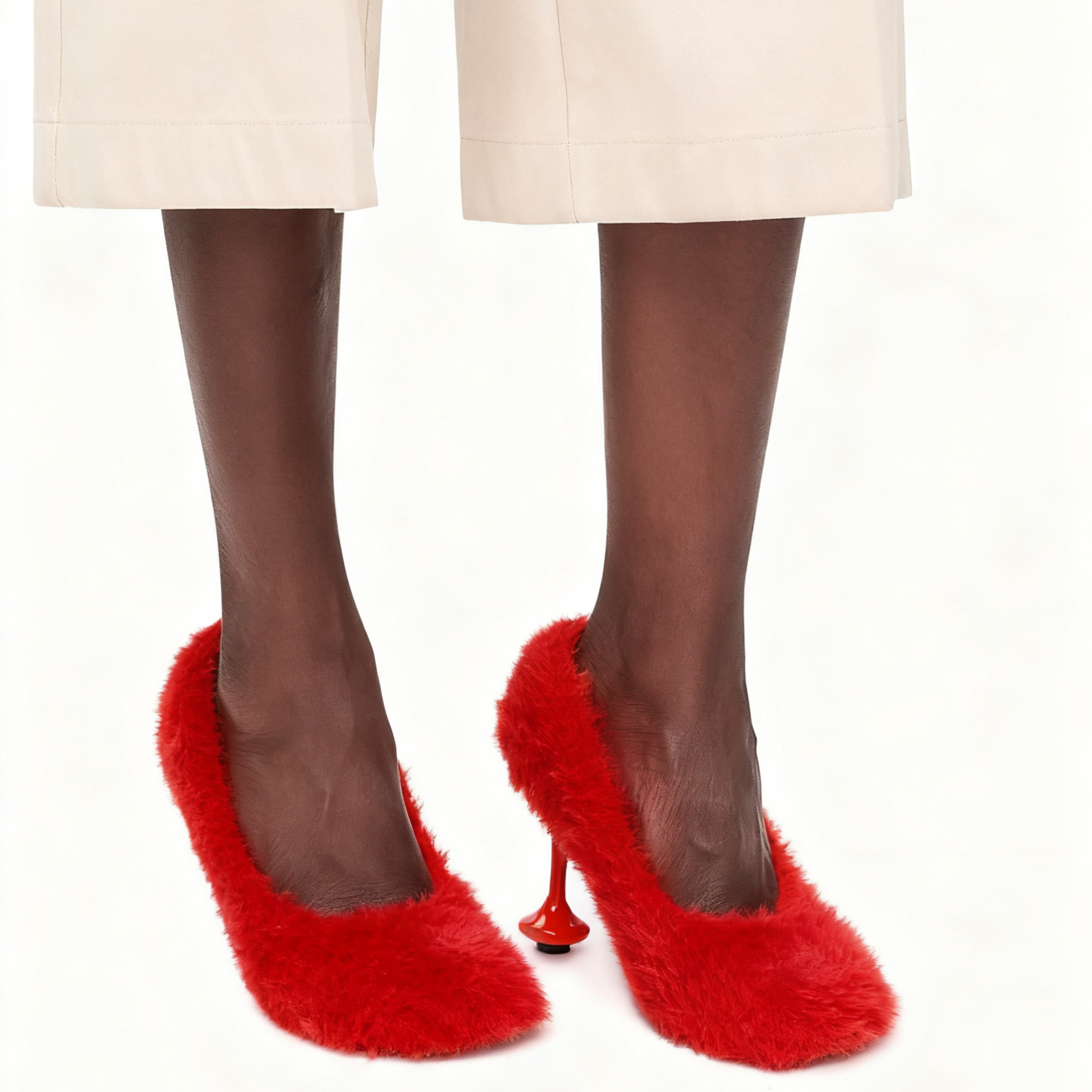 2026 Women Summer Red Furry Fa - Men'S Fashion Night Out recensie en prijs