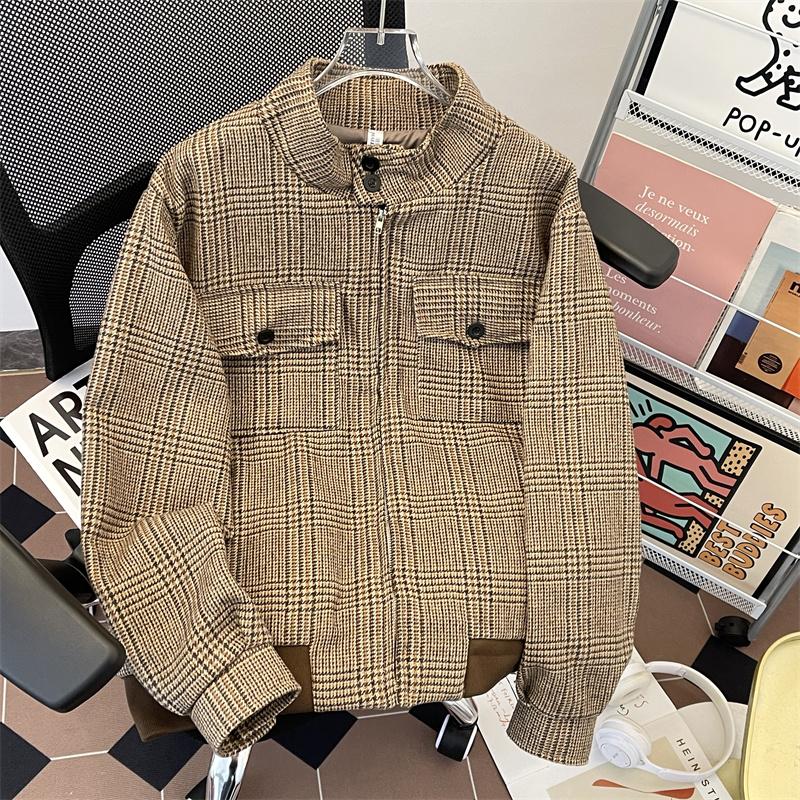 Men's Autumn Winter Plaid Jack - Harrington Jacket recensie en prijs