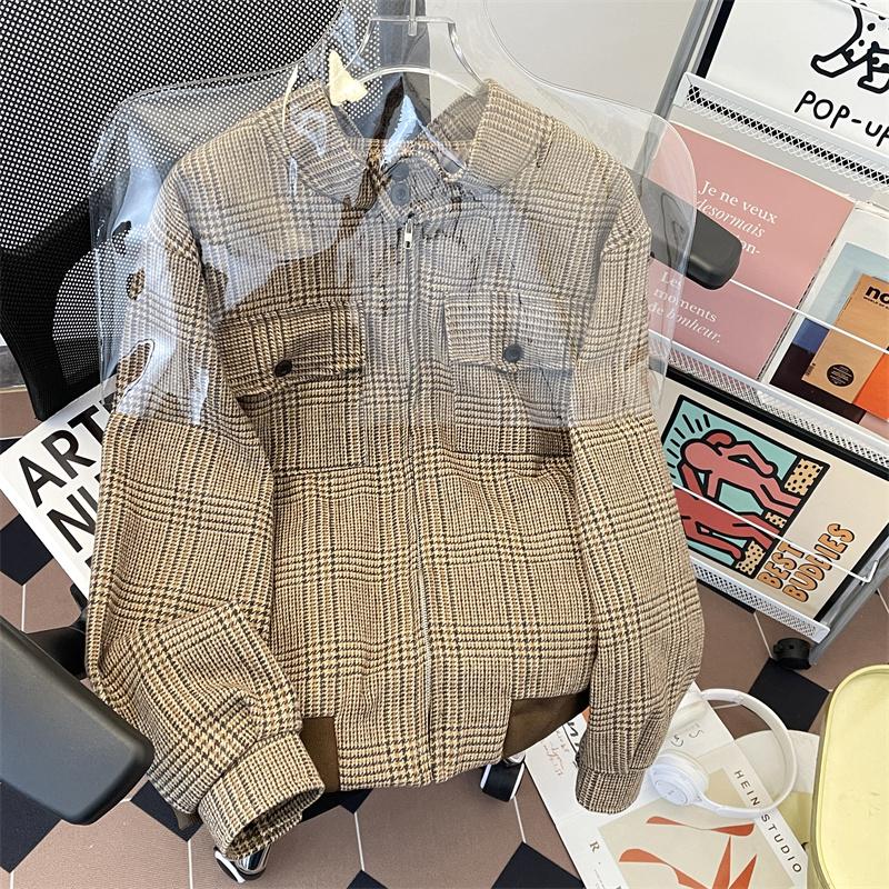 Men's Autumn Winter Plaid Jack - Harrington Jacket recensie en prijs