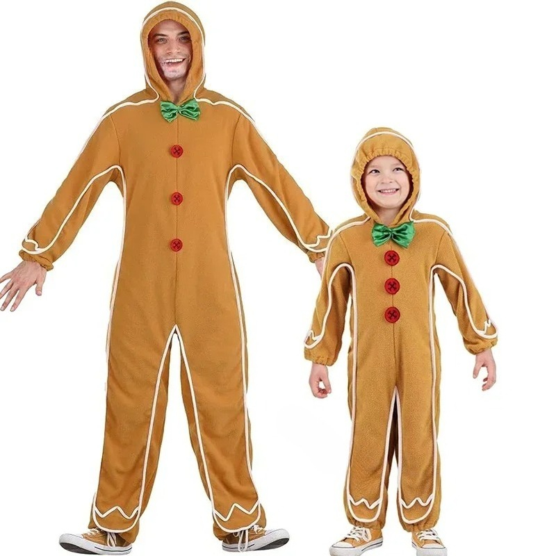 Men Gingerbread Cookie Jumpsui - Mens Fashion Jumpsuit recensie en prijs