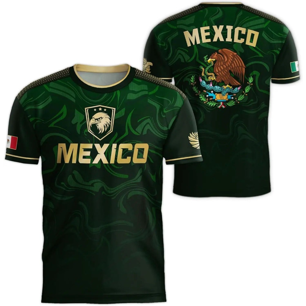 2026 Mexico National Flag Prin - Men'S Fashion For Summer recensie en prijs