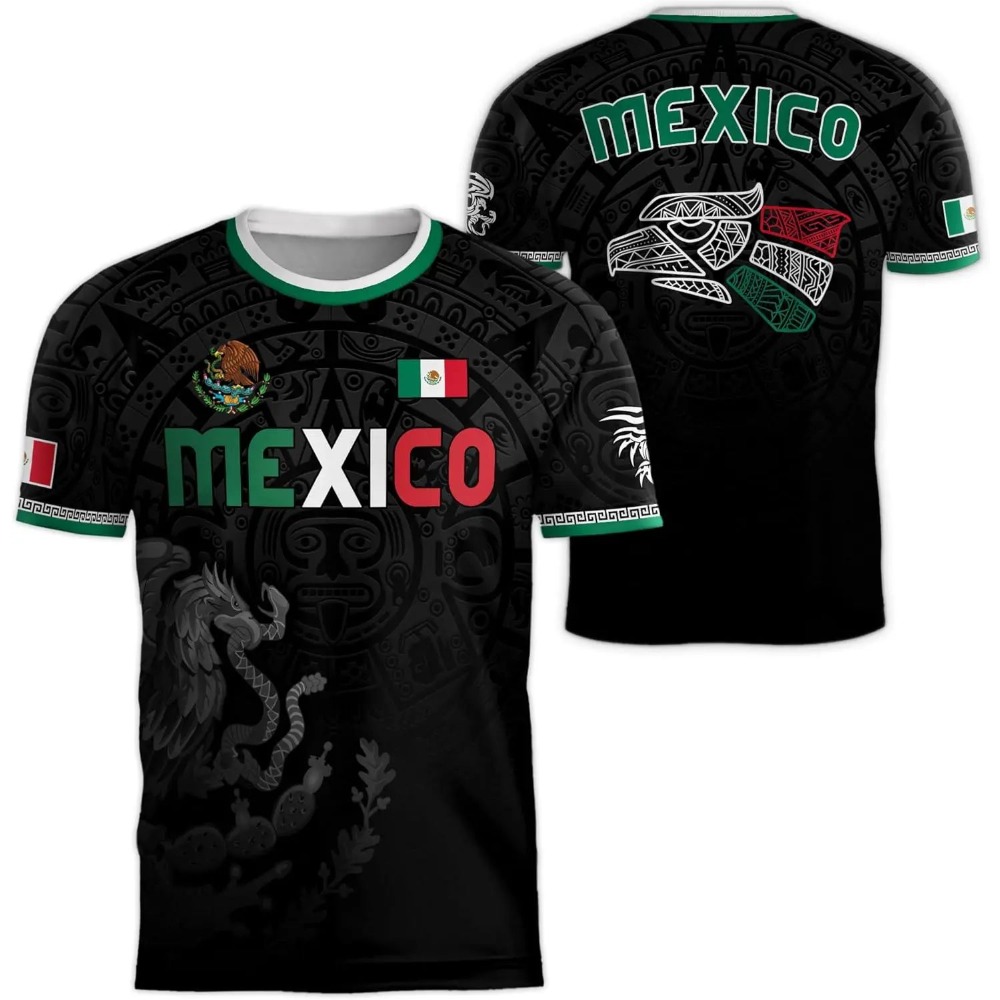 2026 Mexico National Flag Prin - Men'S Fashion For Summer recensie en prijs