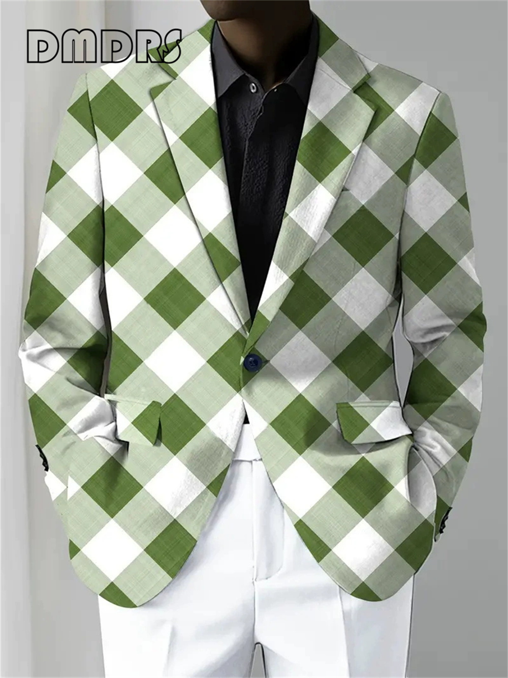 Fashion Checkered Men's Suit J - Men'S Fashion Night Out recensie en prijs