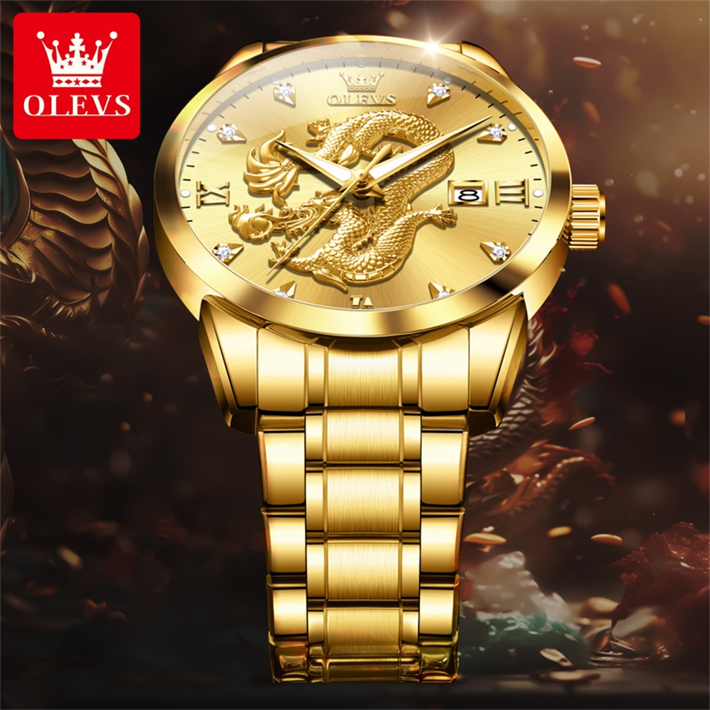 OLEVS 3619 Men Watch Luxury Go - Mens Fashion In 1920 recensie en prijs