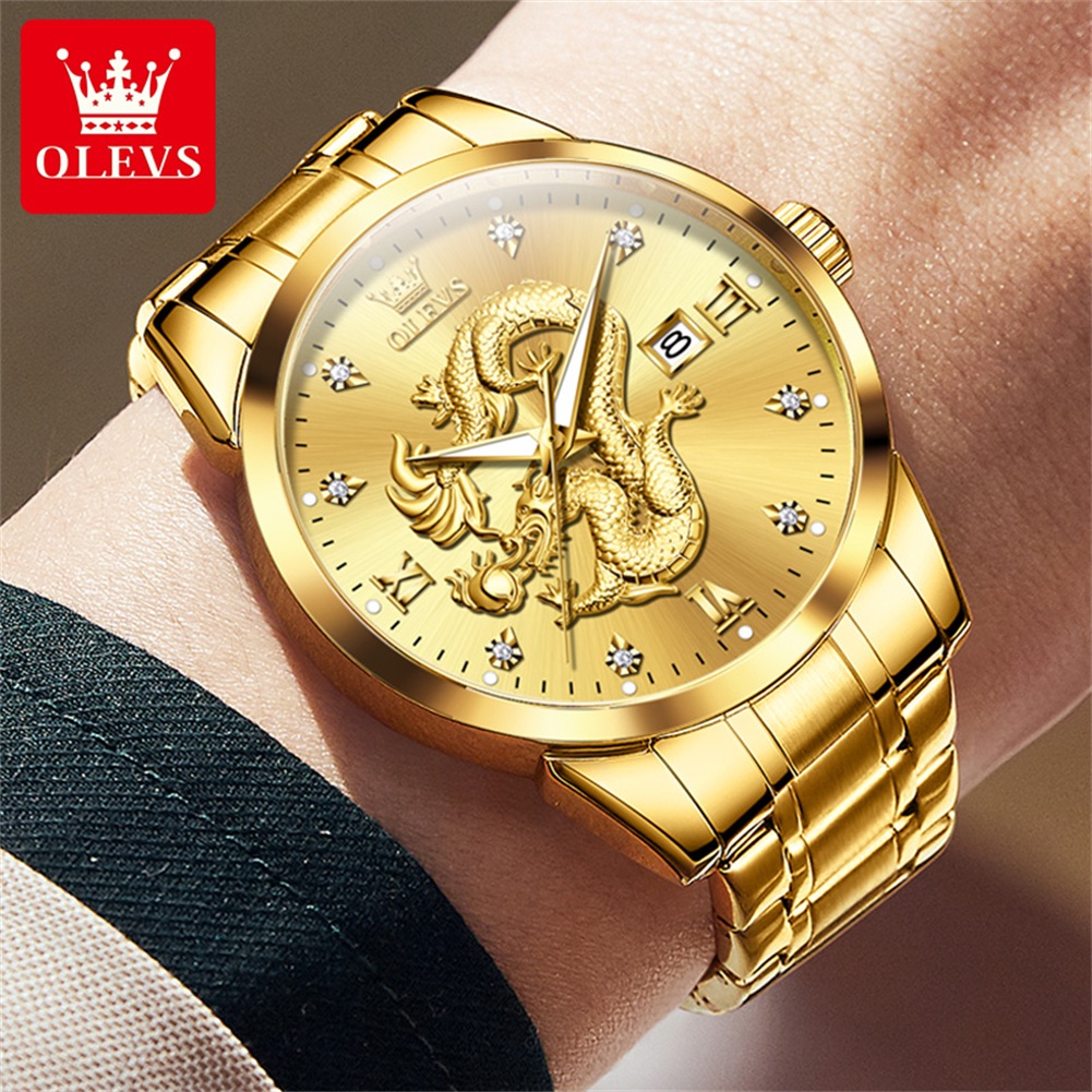 OLEVS 3619 Men Watch Luxury Go - Mens Fashion In 1920 recensie en prijs