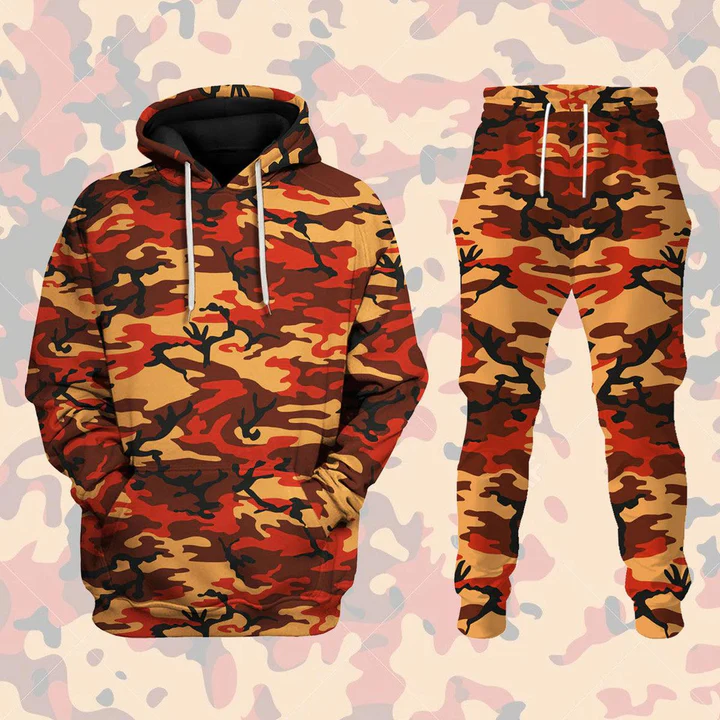 Men's Camouflage 3D Hoodies Pa - Mens Fashion Camo Pants recensie en prijs
