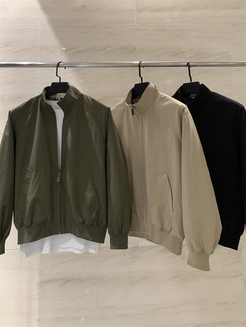 Casual Style Stand Collar Zipp - Harrington Jacket recensie en prijs