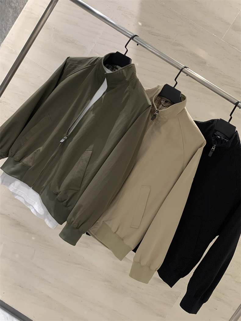Casual Style Stand Collar Zipp - Harrington Jacket recensie en prijs