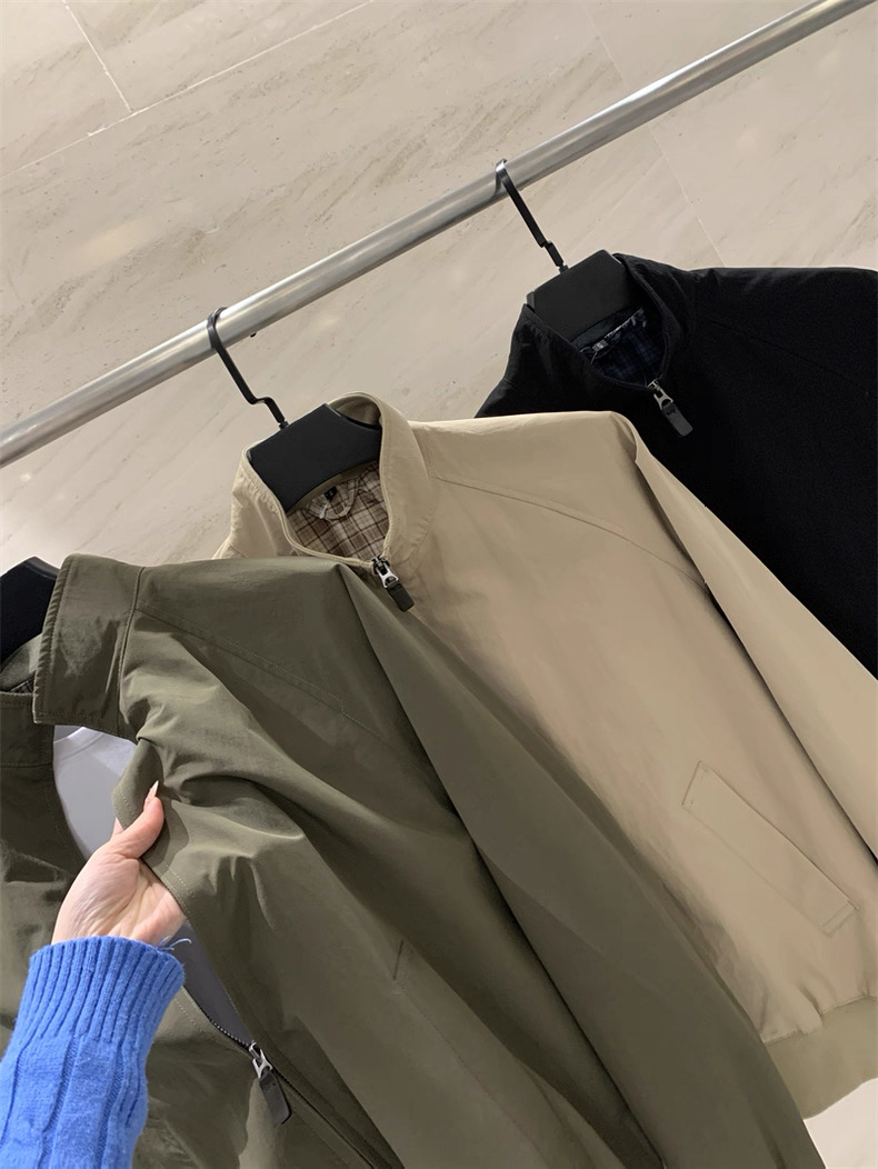 Casual Style Stand Collar Zipp - Harrington Jacket recensie en prijs