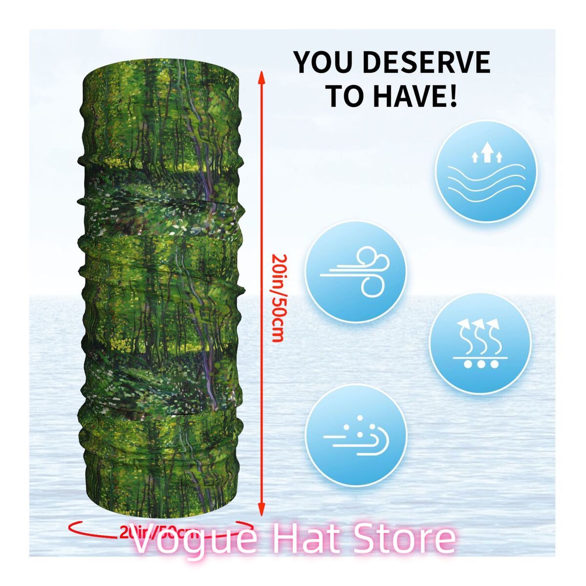 Vincent Van Gogh Trees Headban - Men'S Fashion Rings recensie en prijs