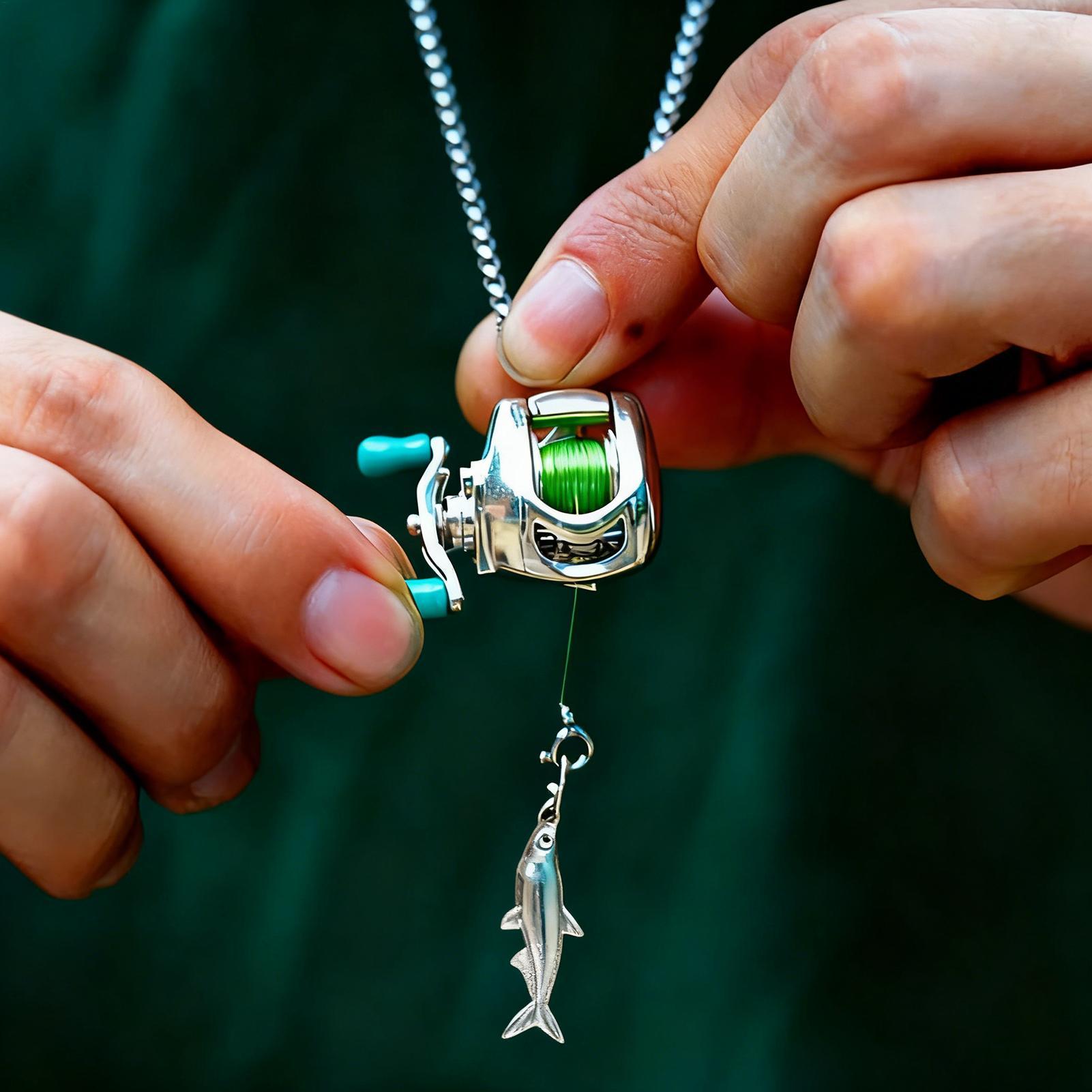 2026 Fishing Pendant Necklace  - Men'S Fashion Night Out recensie en prijs