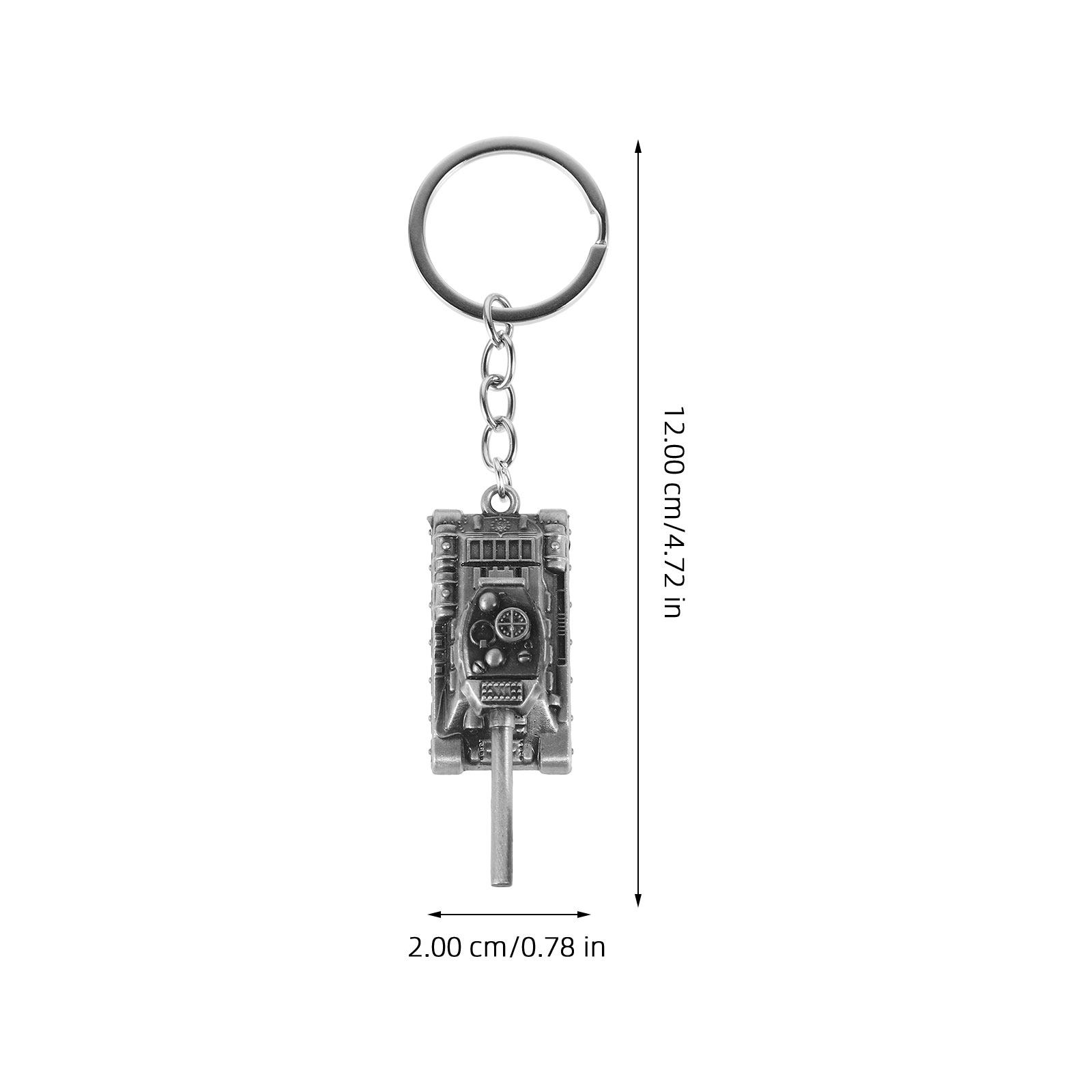 Premium Alloy 3D Tank Keychain - Men'S Fashion Rings recensie en prijs