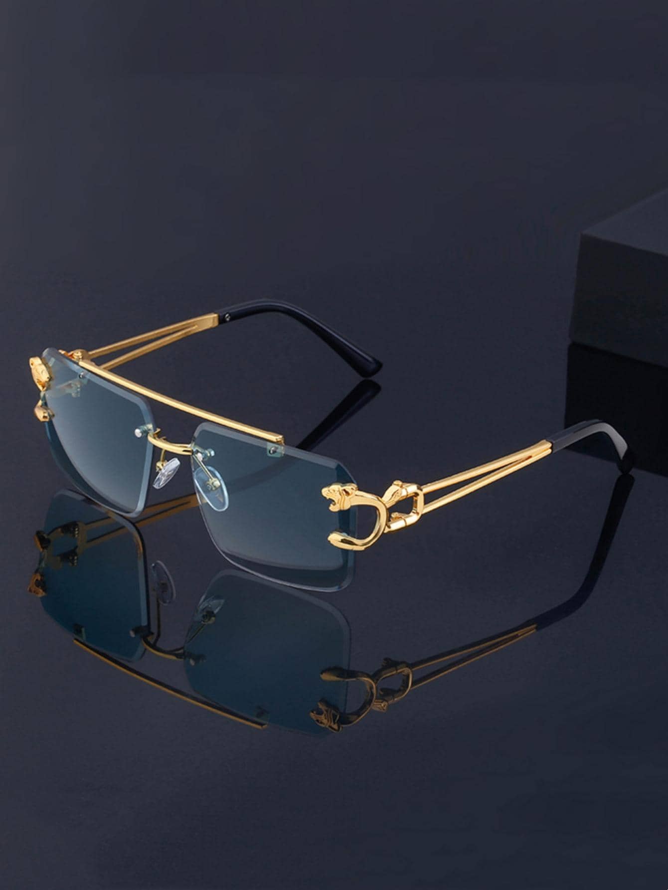 1pair Men Rimless Fashion Glas - Men Fashion Elegant recensie en prijs