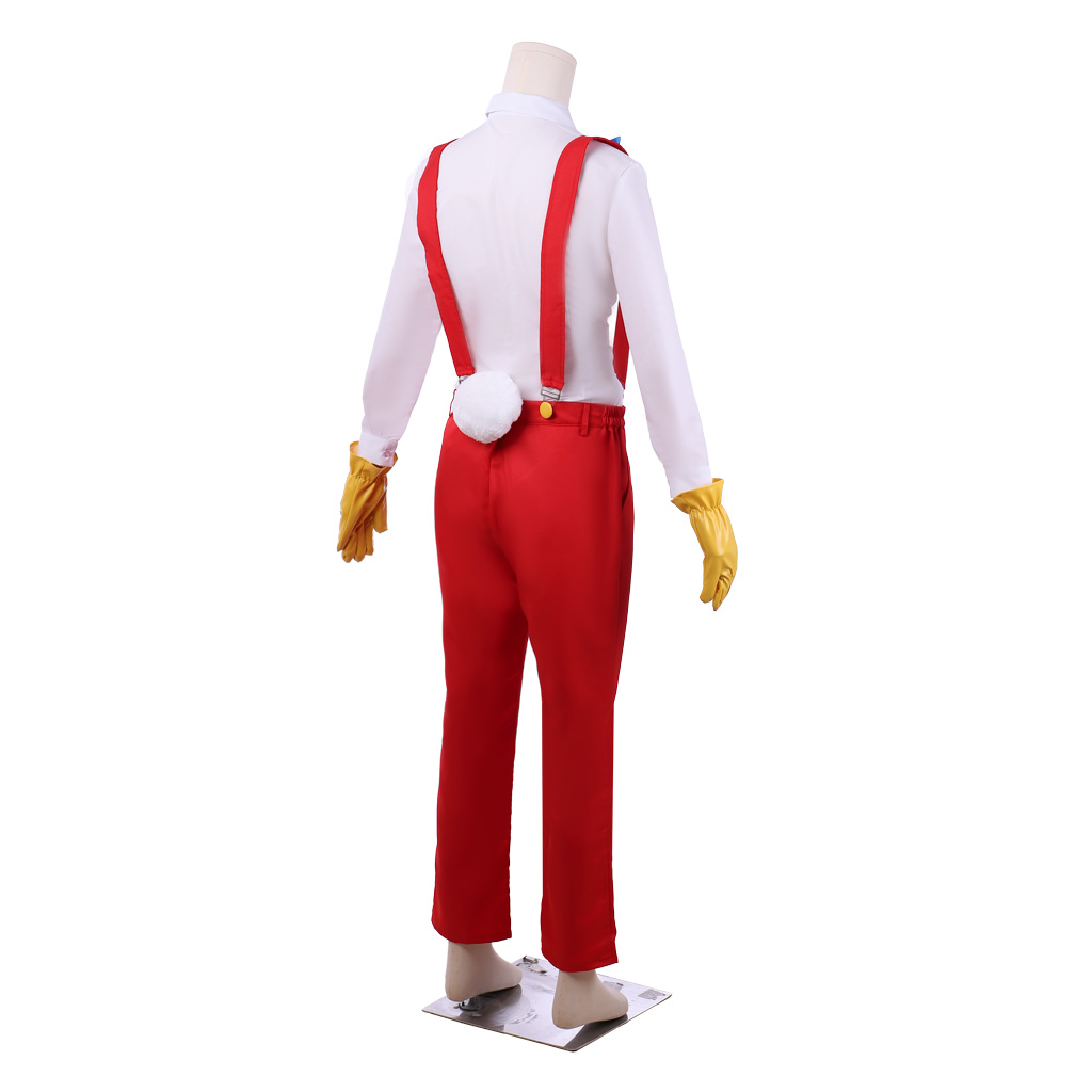 Roger Rabbit Cosplay Costume R - Mens Fashion Jumpsuit recensie en prijs