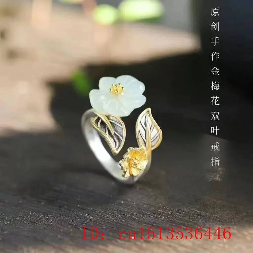 925 Silver White Hetian Jade F - Men'S Fashion Rings recensie en prijs