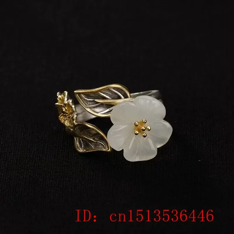 925 Silver White Hetian Jade F - Men'S Fashion Rings recensie en prijs