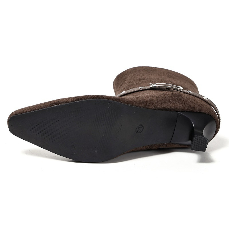 New Winter Suede Women High Bo - Mens Fashion Modern recensie en prijs
