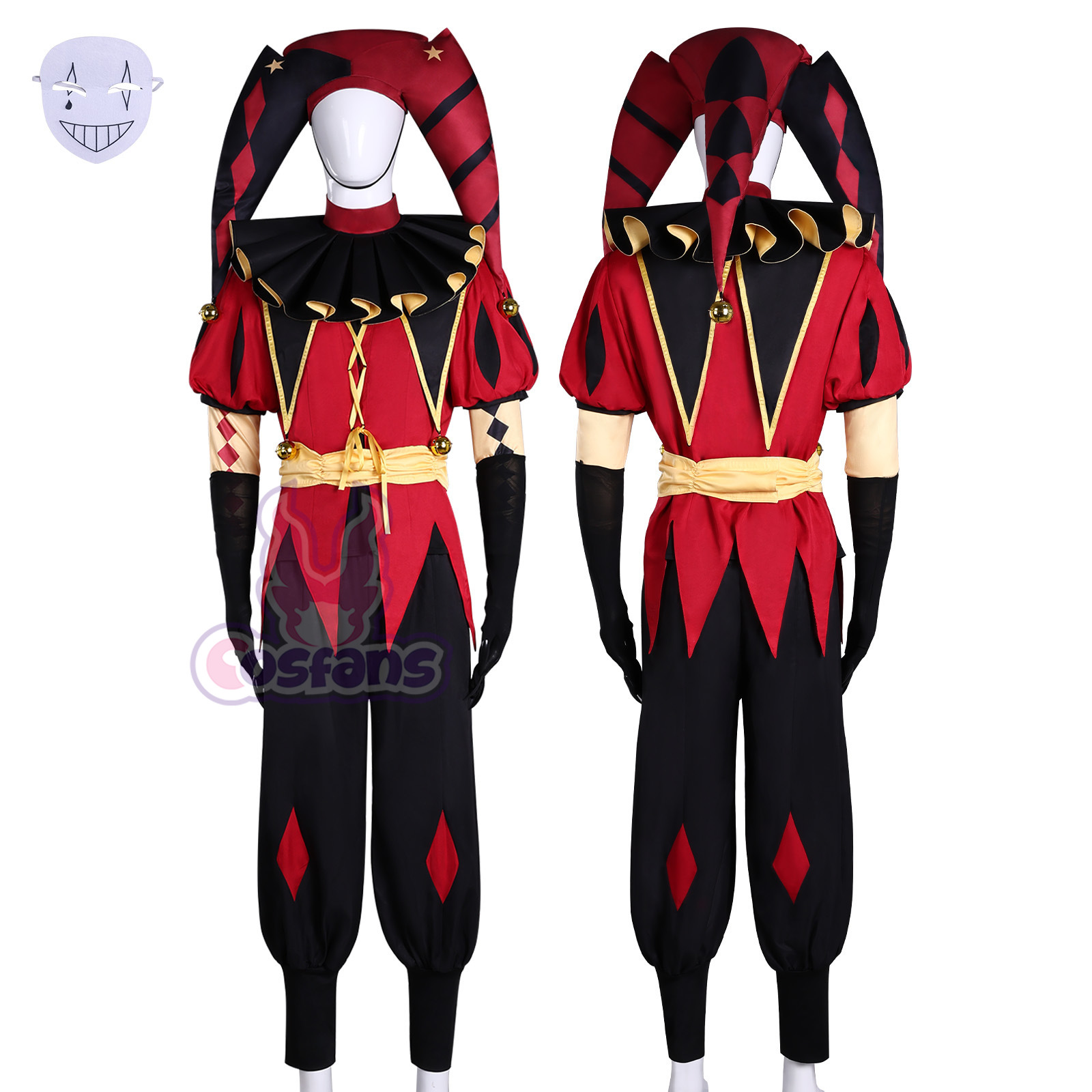 The Freak Circus Pierrot Jeste - Mens Fashion Jumpsuit recensie en prijs