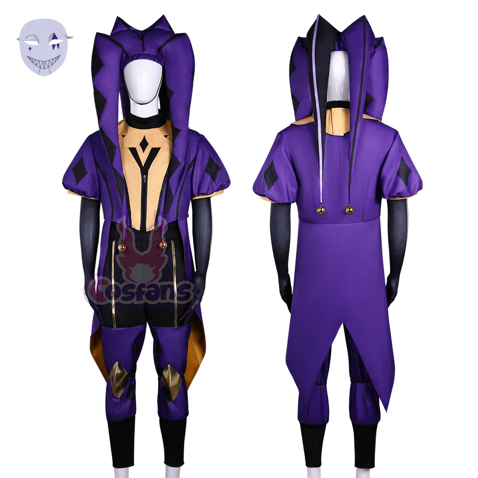 The Freak Circus Pierrot Jeste - Mens Fashion Jumpsuit recensie en prijs