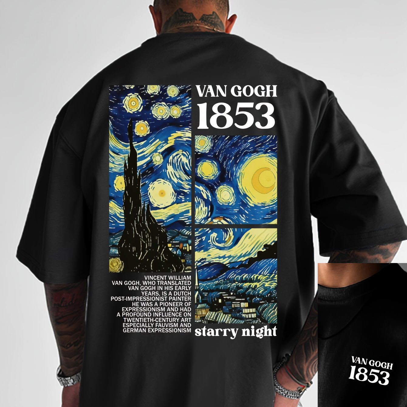 Van Gogh Starry Night Print on - Men'S Fashion Night Out recensie en prijs