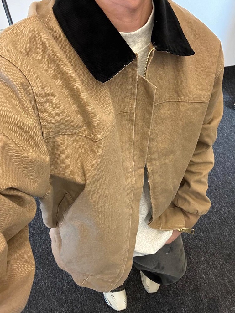 Khaki Harrington Workwear Jack - Harrington Jacket recensie en prijs