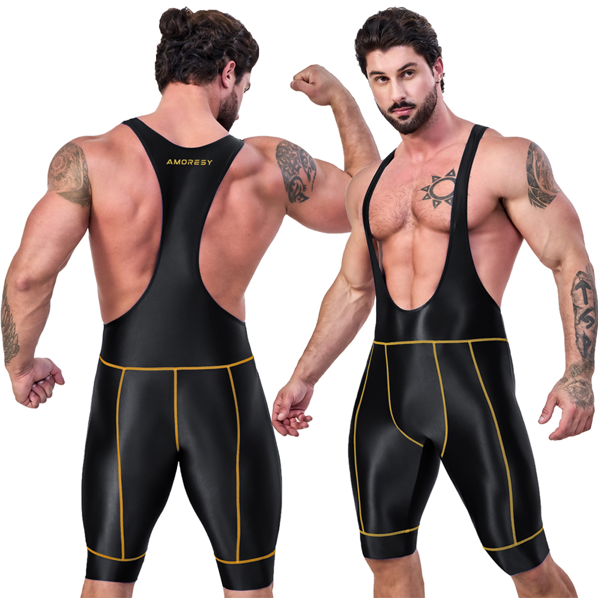AMORESY Octavian Men Glossy El - Track Suit Men recensie en prijs