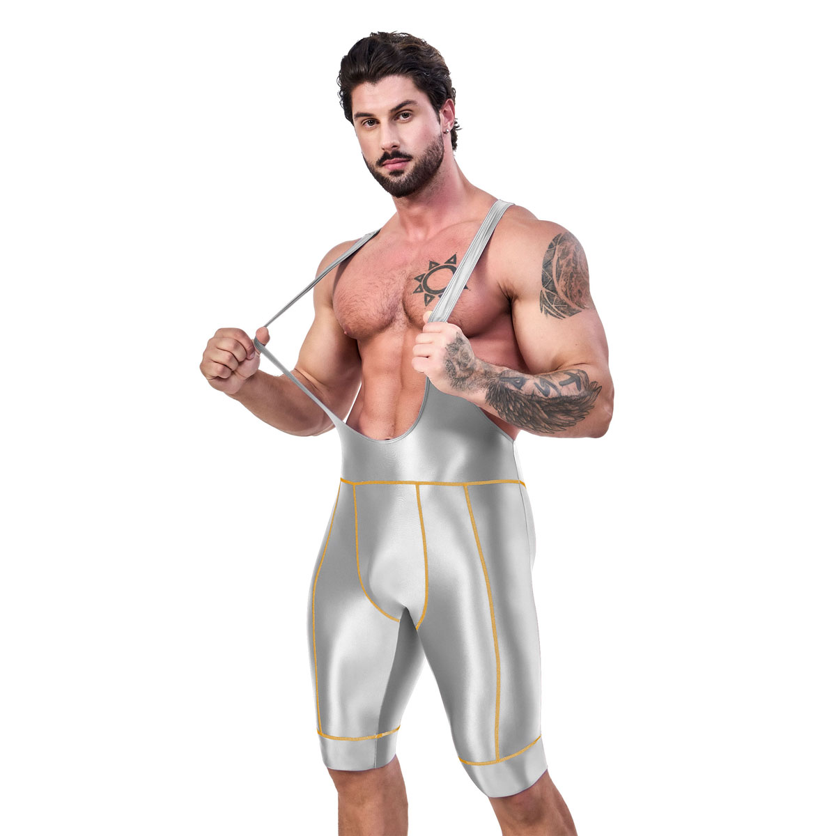 AMORESY Octavian Men Glossy El - Track Suit Men recensie en prijs