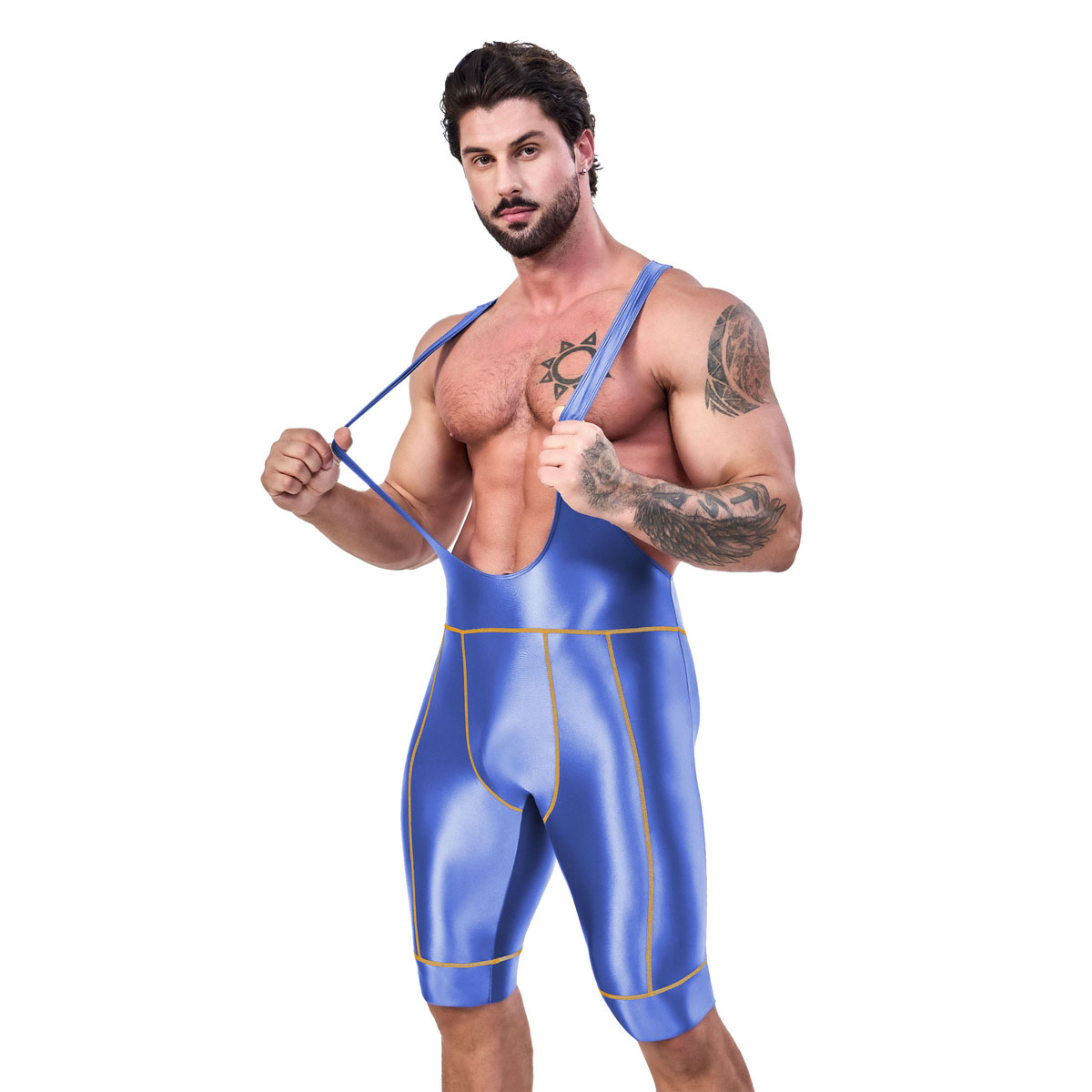 AMORESY Octavian Men Glossy El - Track Suit Men recensie en prijs