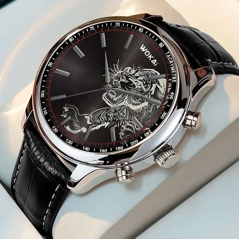 2024 New Fashion Tiger Watch W - Men'S Fashion Quartz Watch Wokai recensie en prijs
