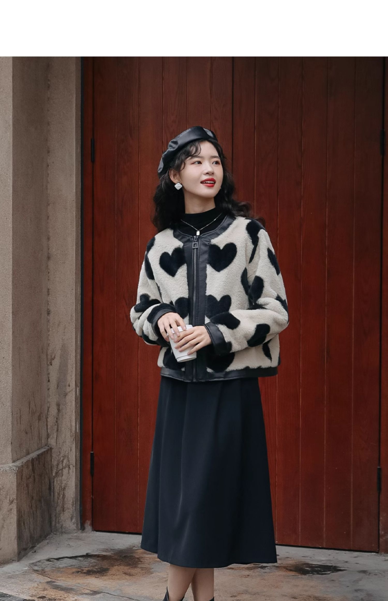 Lamb Wool Jacket Woman For Wom - Harrington Jacket recensie en prijs