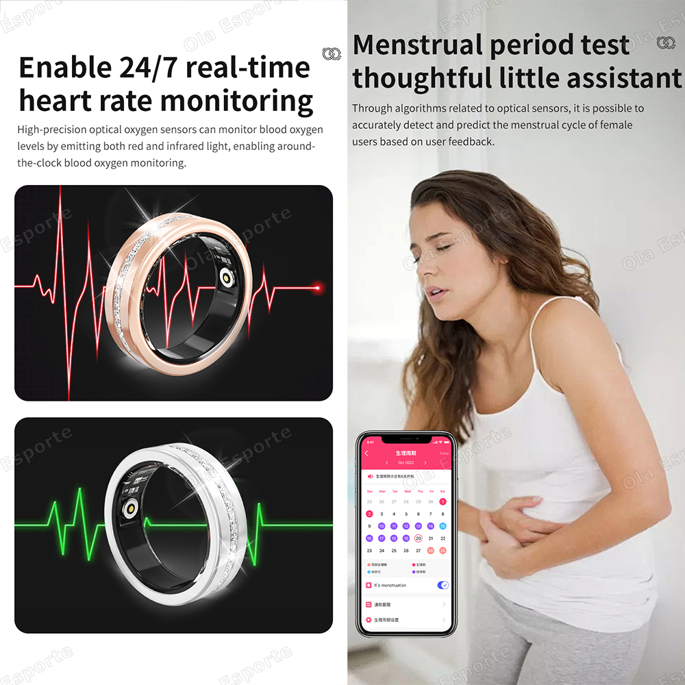 2026 New Smart Ring Lady Heart - Men'S Fashion Rings recensie en prijs