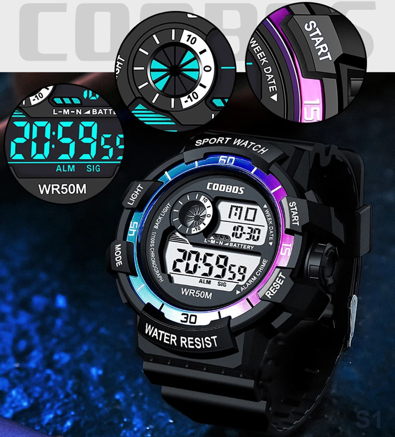 Fashion Digital Watches for Me - Mens Fashion In 1920 recensie en prijs