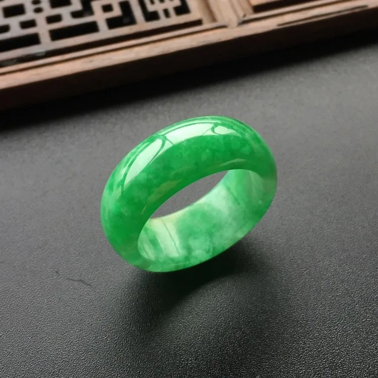 Natural Green Jade Ring Jadeit - Men'S Fashion Rings recensie en prijs