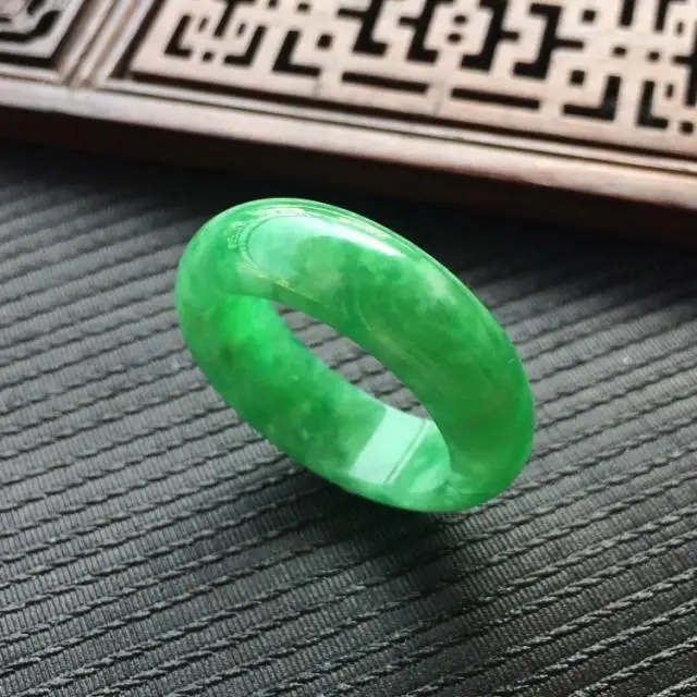 Natural Green Jade Ring Jadeit - Men'S Fashion Rings recensie en prijs
