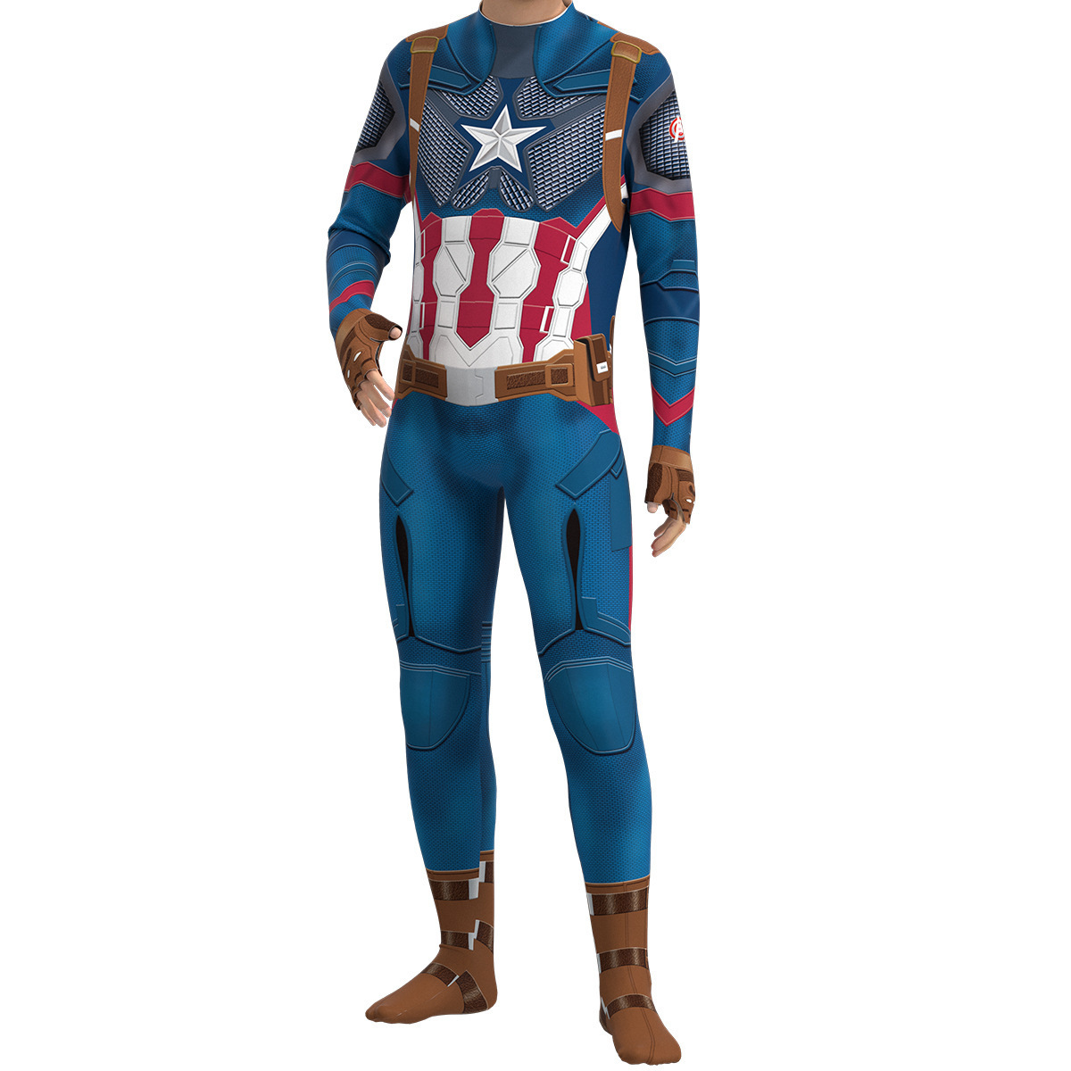 Halloween Cosplay Costume Capt - Mens Fashion Jumpsuit recensie en prijs