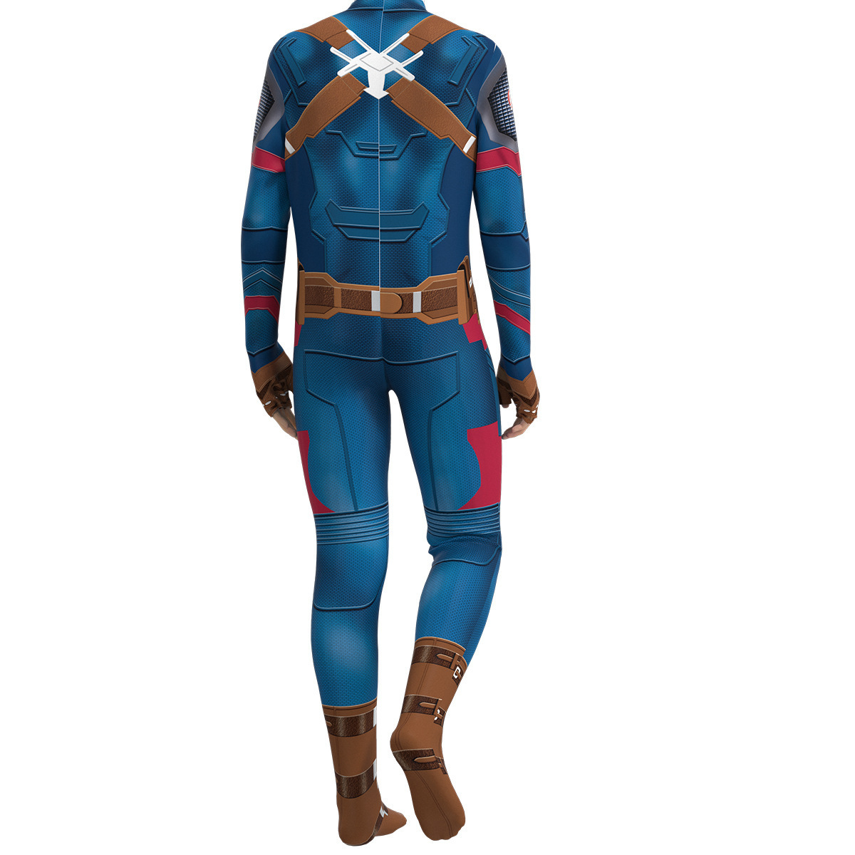Halloween Cosplay Costume Capt - Mens Fashion Jumpsuit recensie en prijs
